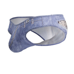 CandyMan Slip Cowboy Denim bleu